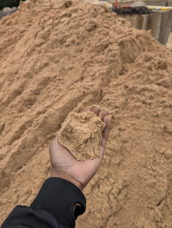 Fine mason sand for brickwork, mortar, sandboxes, and leveling in Alpharetta and Cumming, GA