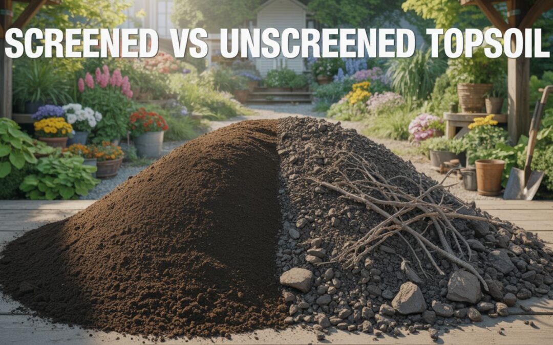 Sifting Through the Soil: The Difference Between Screened vs Unscreened Topsoil for Your Alpharetta Garden