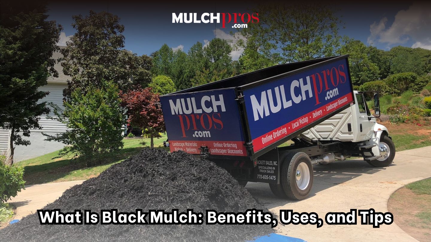 What Is Black Mulch: Benefits, Uses, and Tips