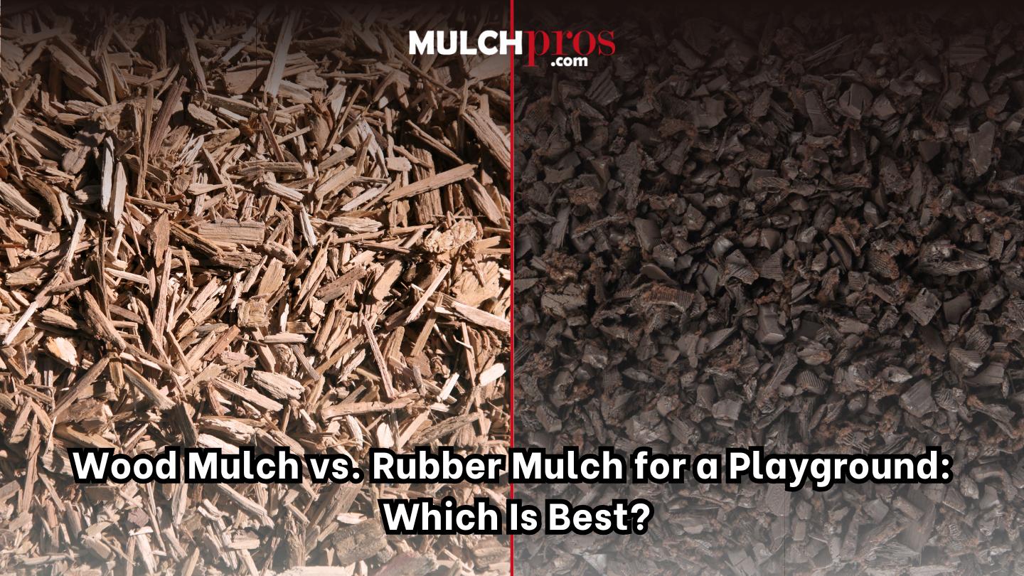 Wood Mulch vs. Rubber Mulch for a Playground: Which Is Best?