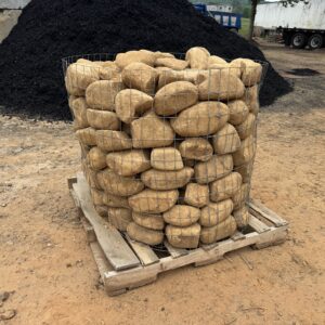River Rock: Medium Flats - Pallet