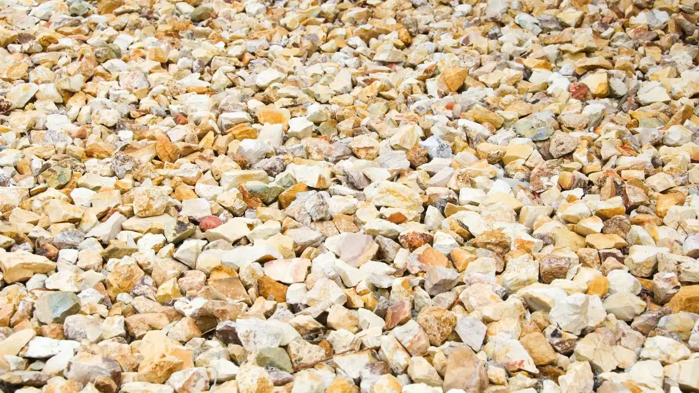 Light-Colored Crushed Stone