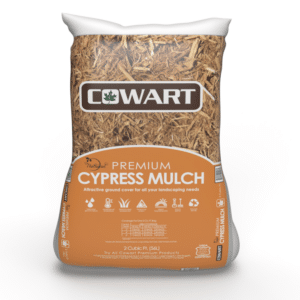 Bagged cypress mulch for moisture retention and weed control in Alpharetta and Cumming, GA