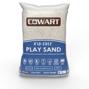 Bagged kid-safe play sand for playgrounds, sandboxes, and recreational areas in Alpharetta and Cumming, GA