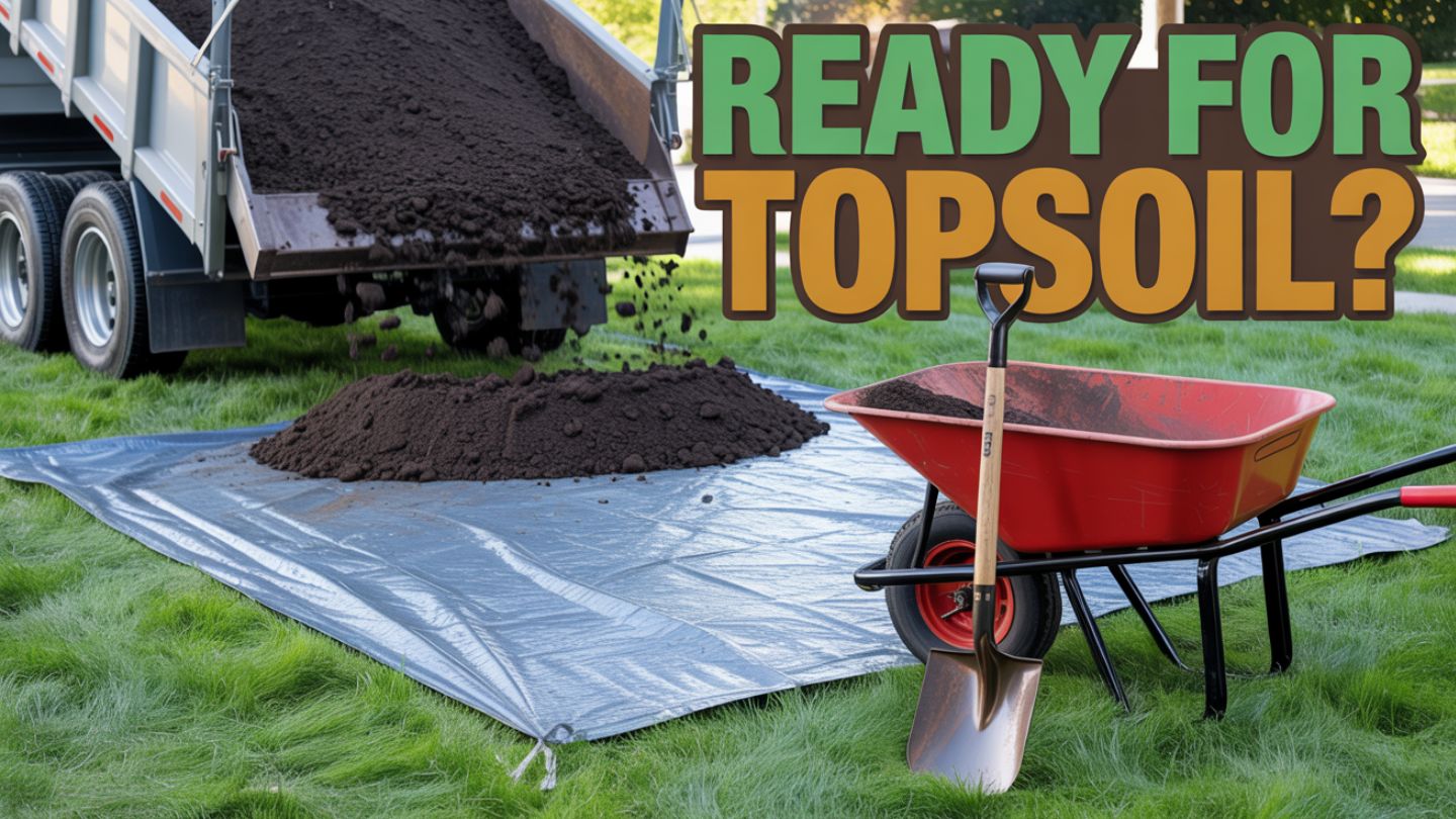 how to prepare your yard for topsoil delivery
