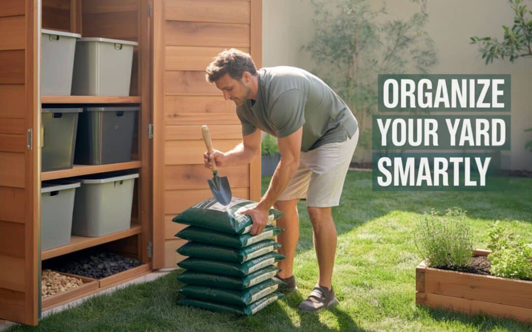 Smart Solutions for Landscape Material Storage for Homeowners in Alpharetta