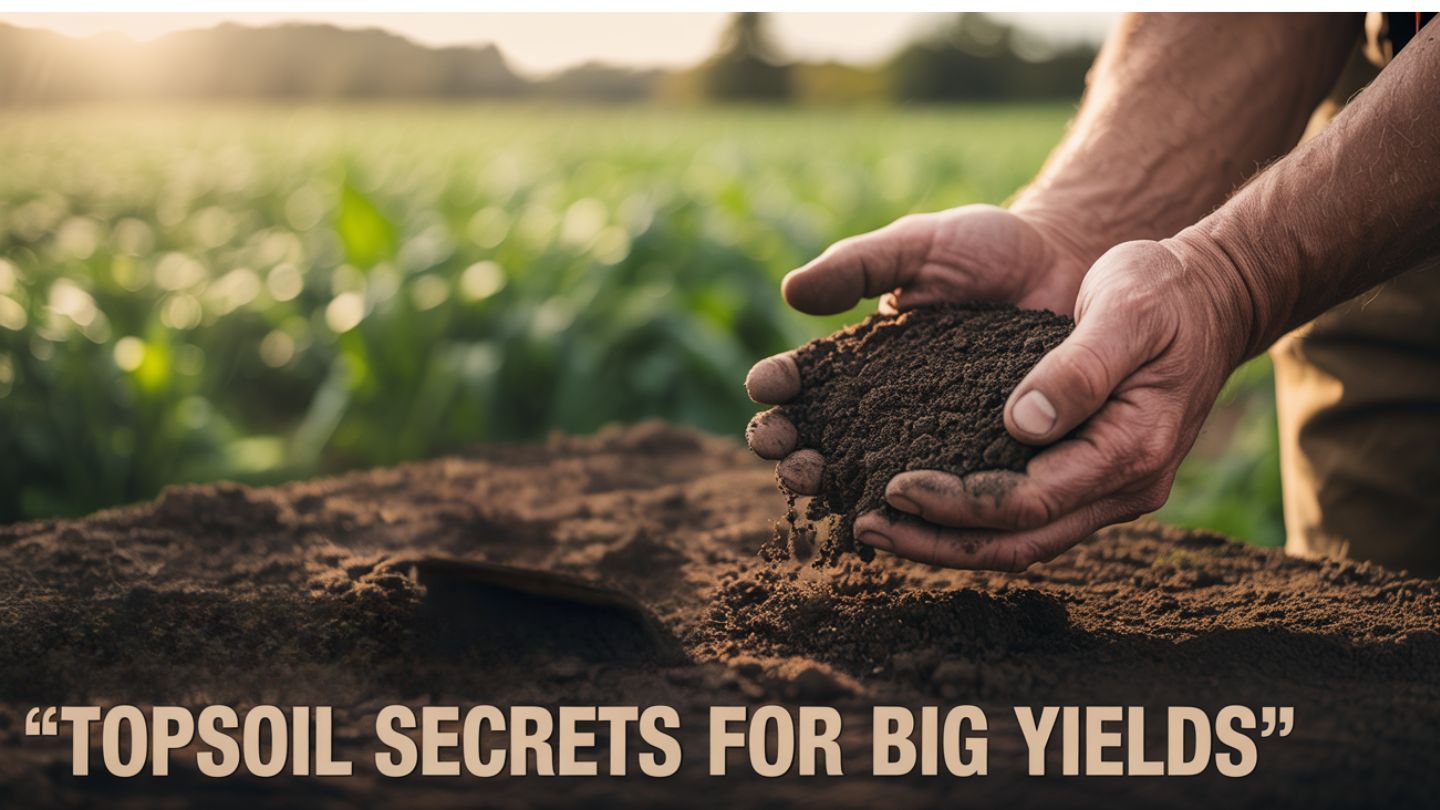 The Importance of Healthy Topsoil for Agriculture: Boosting Crop Yields and Sustainability
