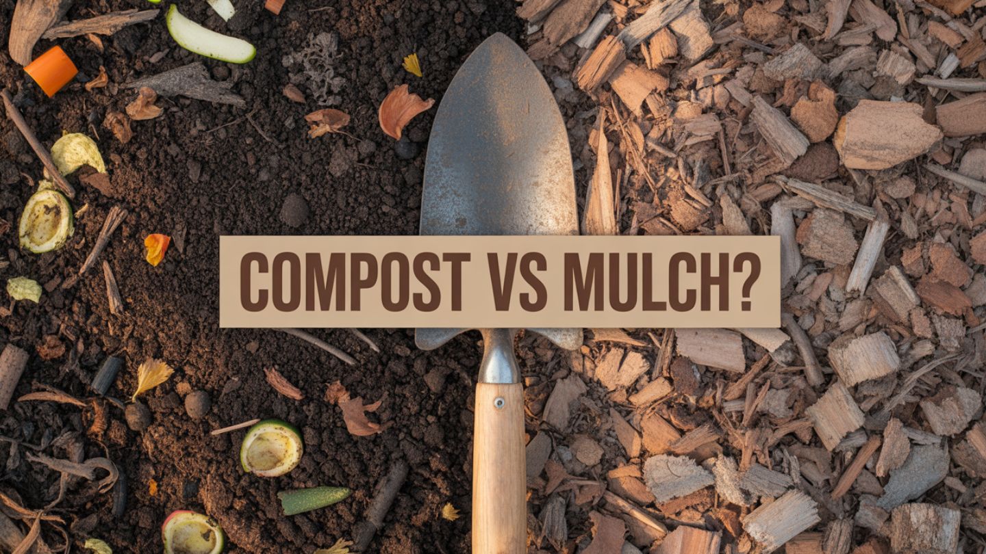 What is the Difference Between Compost and Mulch? Compost vs Mulch Explained