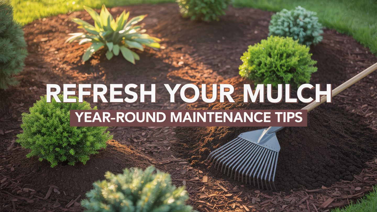 How to Properly Maintain and Refresh Your Mulch for Year-Round Benefits