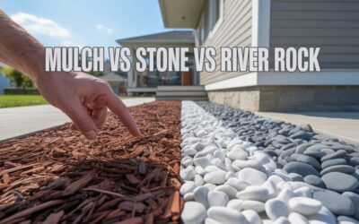 Should I Use Mulch, Stone, or River Rock Around My House?