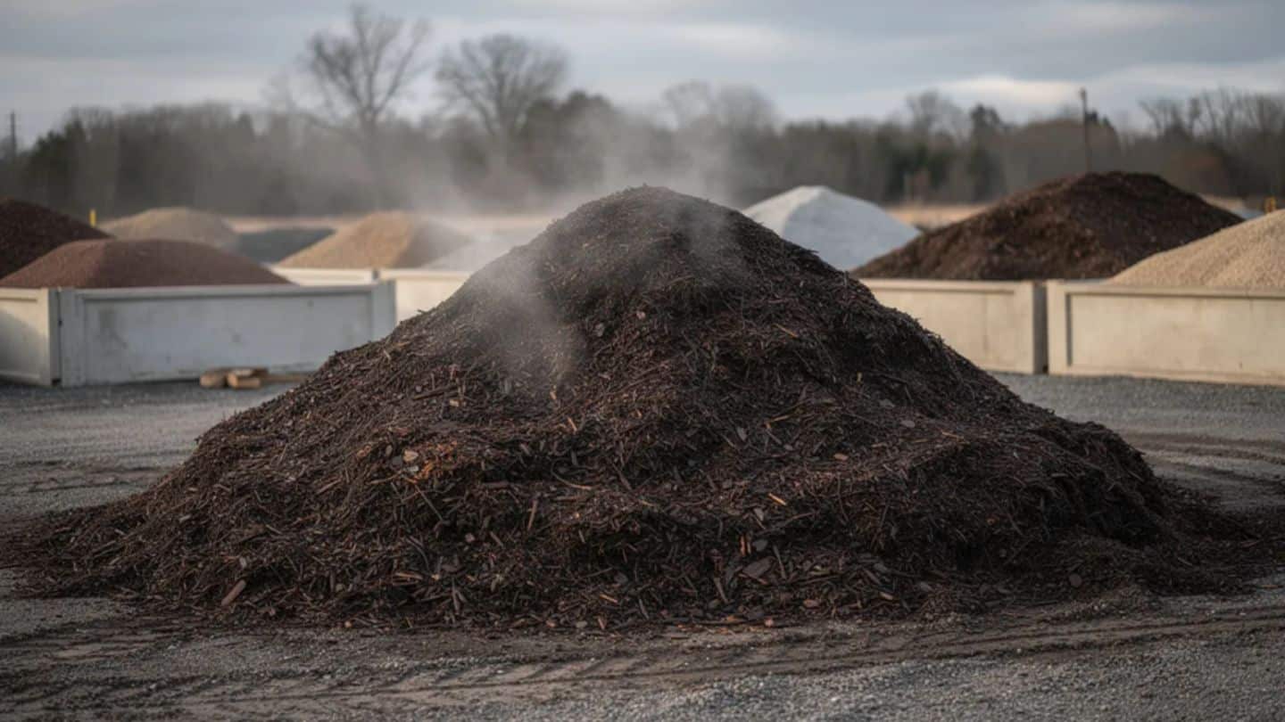 Spotting Age and Storage Problems in Bulk Mulch