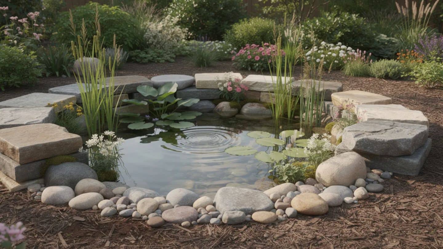 6. Combine Stone with Water: Ponds, Streams, and Cascades
