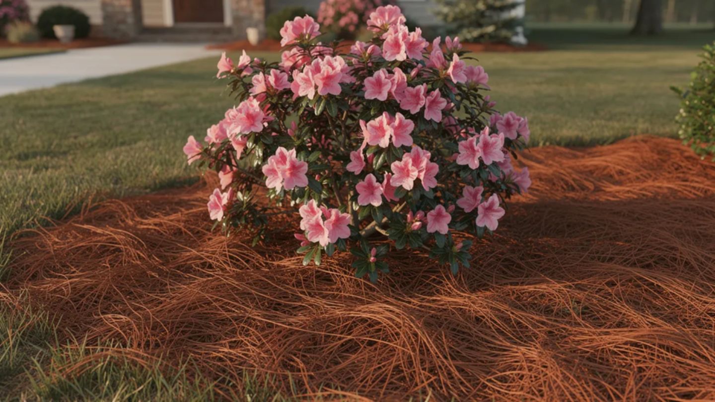 advantages of long-needle pine straw