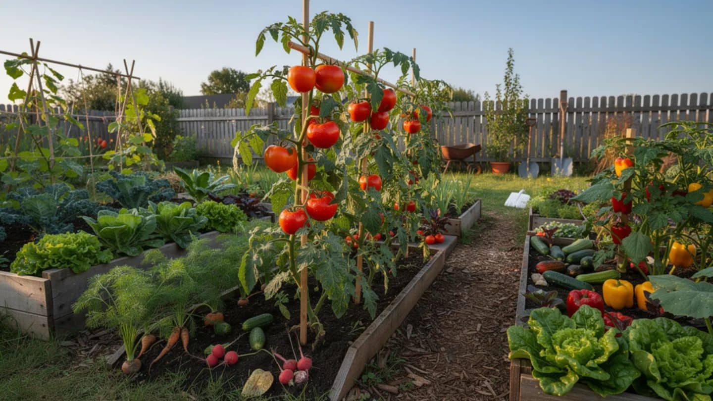 Climate and Environmental Benefits at the Garden Scale