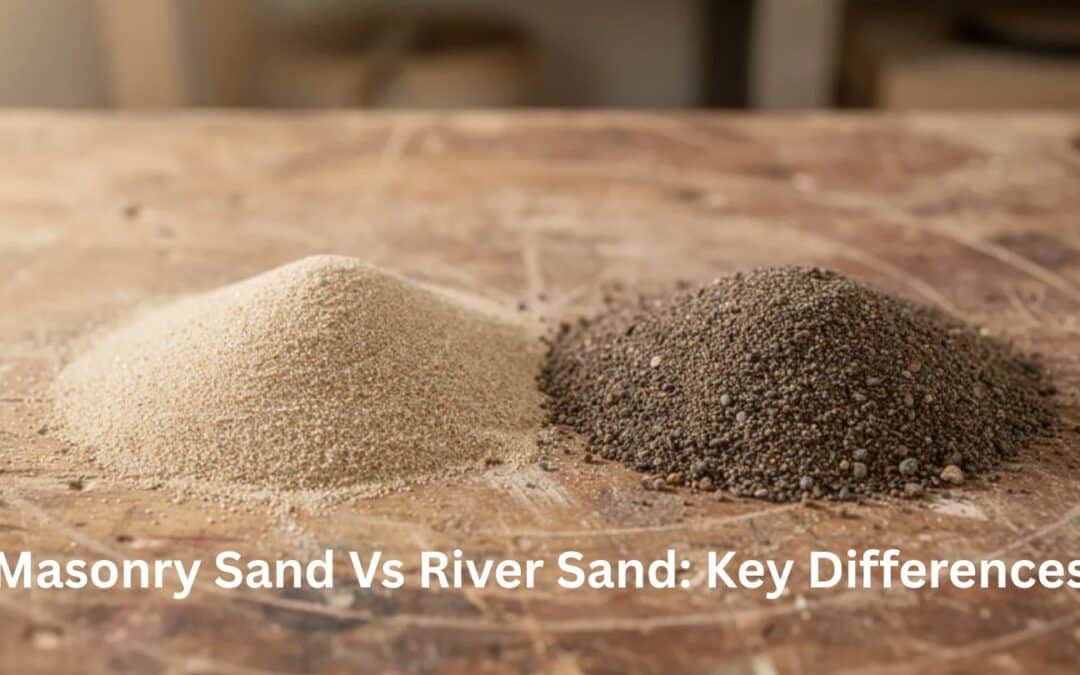 Masonry Sand vs River Sand: Key Differences