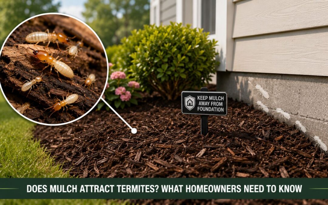 Does Mulch Attract Termites? What Homeowners Need to Know