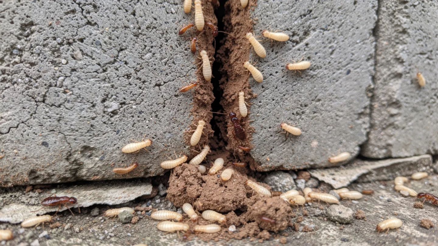 How Termites Actually Use Mulch