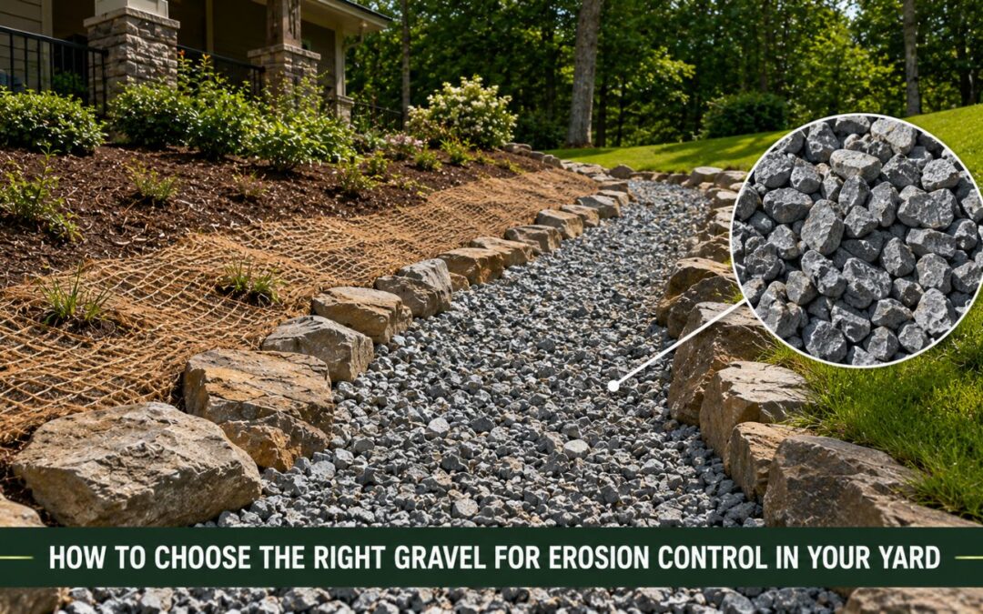 How to Choose the Right Gravel for Erosion Control in Your Yard