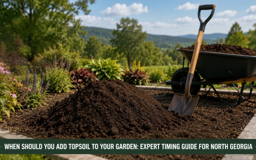 When Should You Add Topsoil to Your Garden: Expert Timing Guide for North Georgia