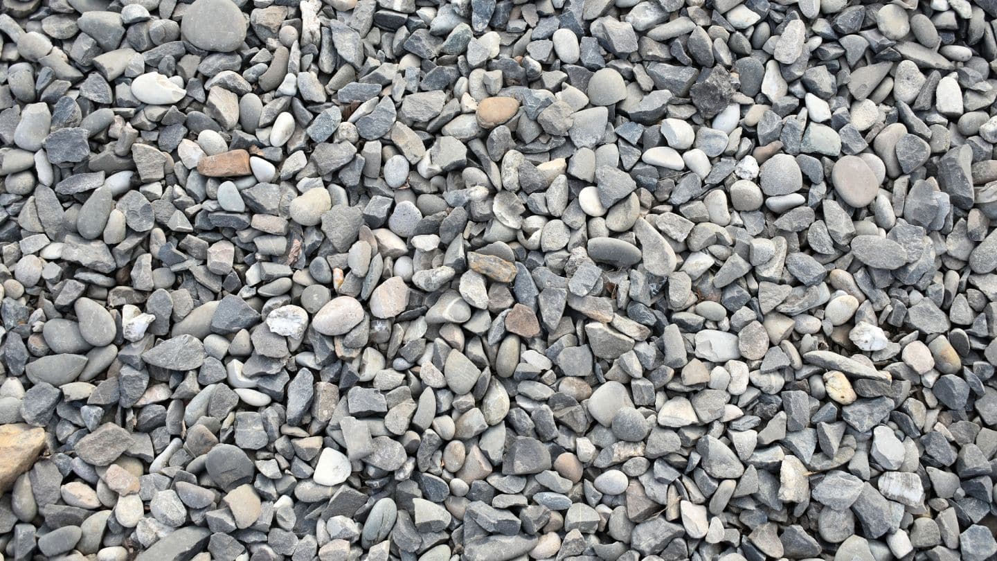 Decorative Gray Gravel For Landscaping Projects