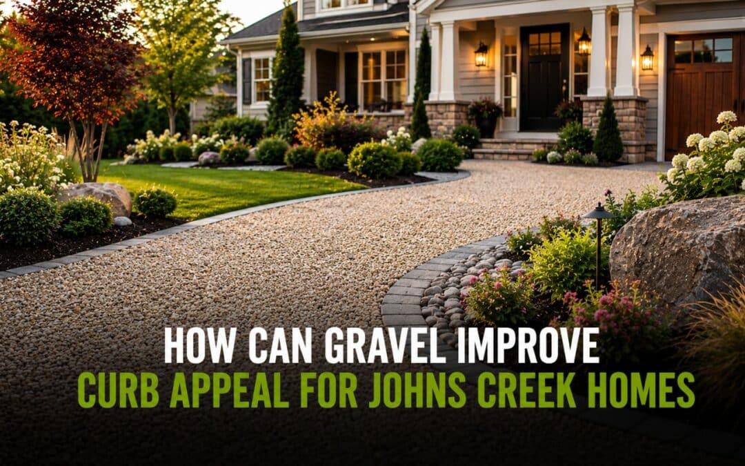 How Can Gravel Improve Curb Appeal for Johns Creek Homes
