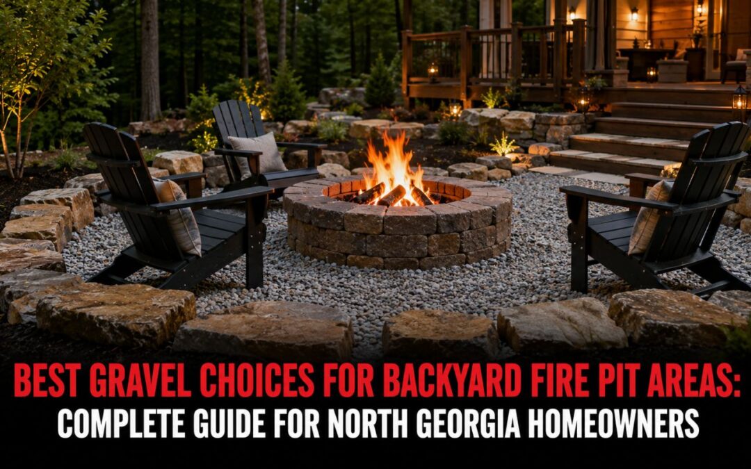 Best Gravel Choices for Backyard Fire Pit Areas: Complete Guide for North Georgia Homeowners