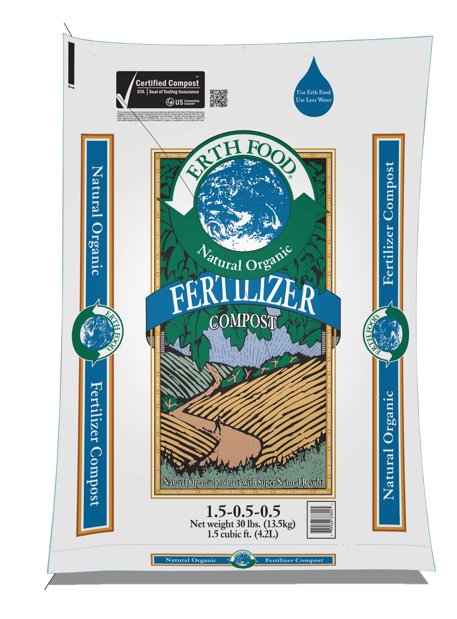 ERTH Food Organic Compost - Bags (1.5 Cu Ft)