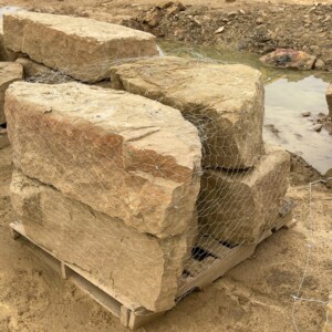 Texas Sandstone Quarry Boulders (1-2 per Pallet)