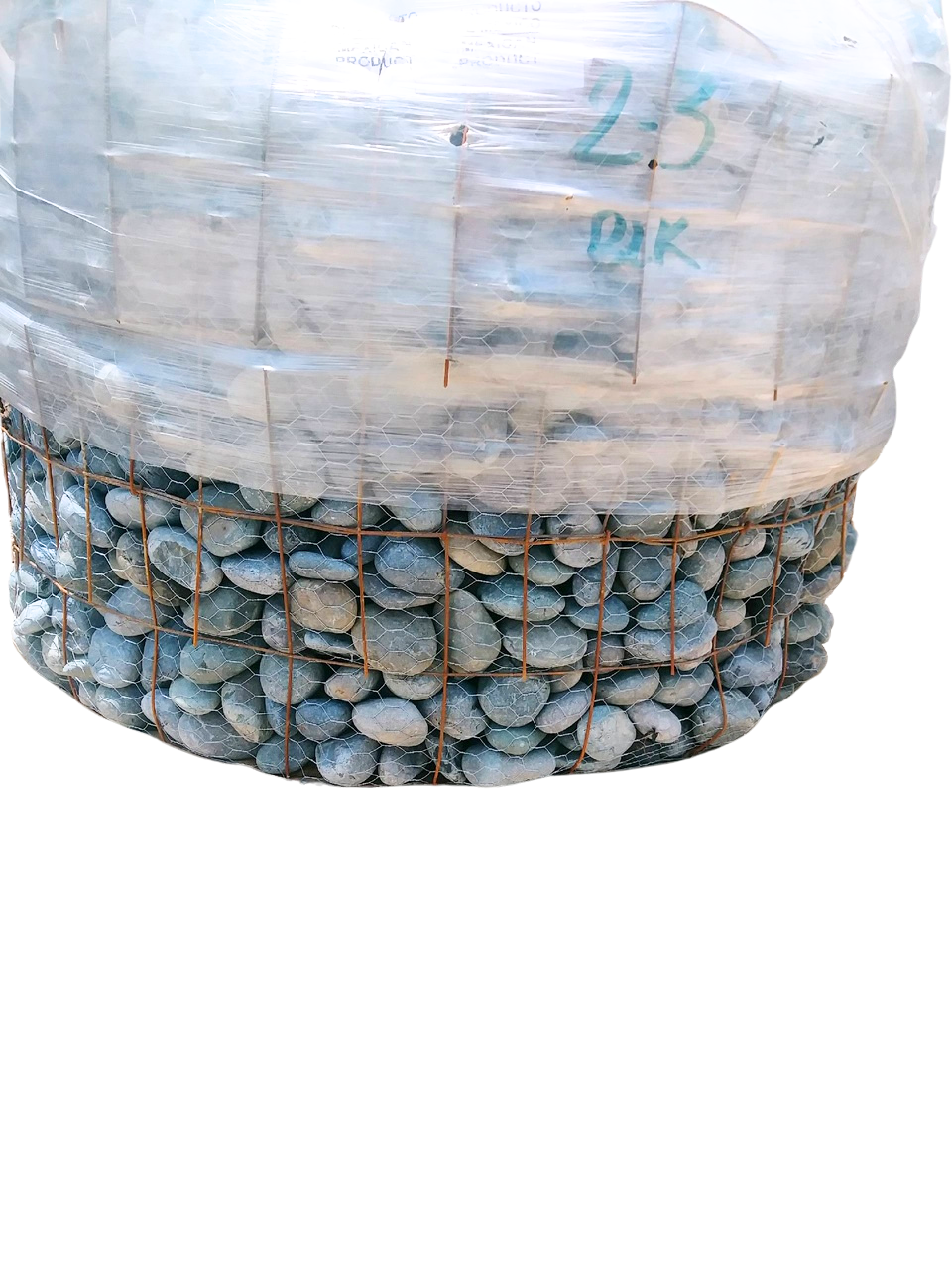 Black Mexican Beach Pebbles 2-3 in. Pallet