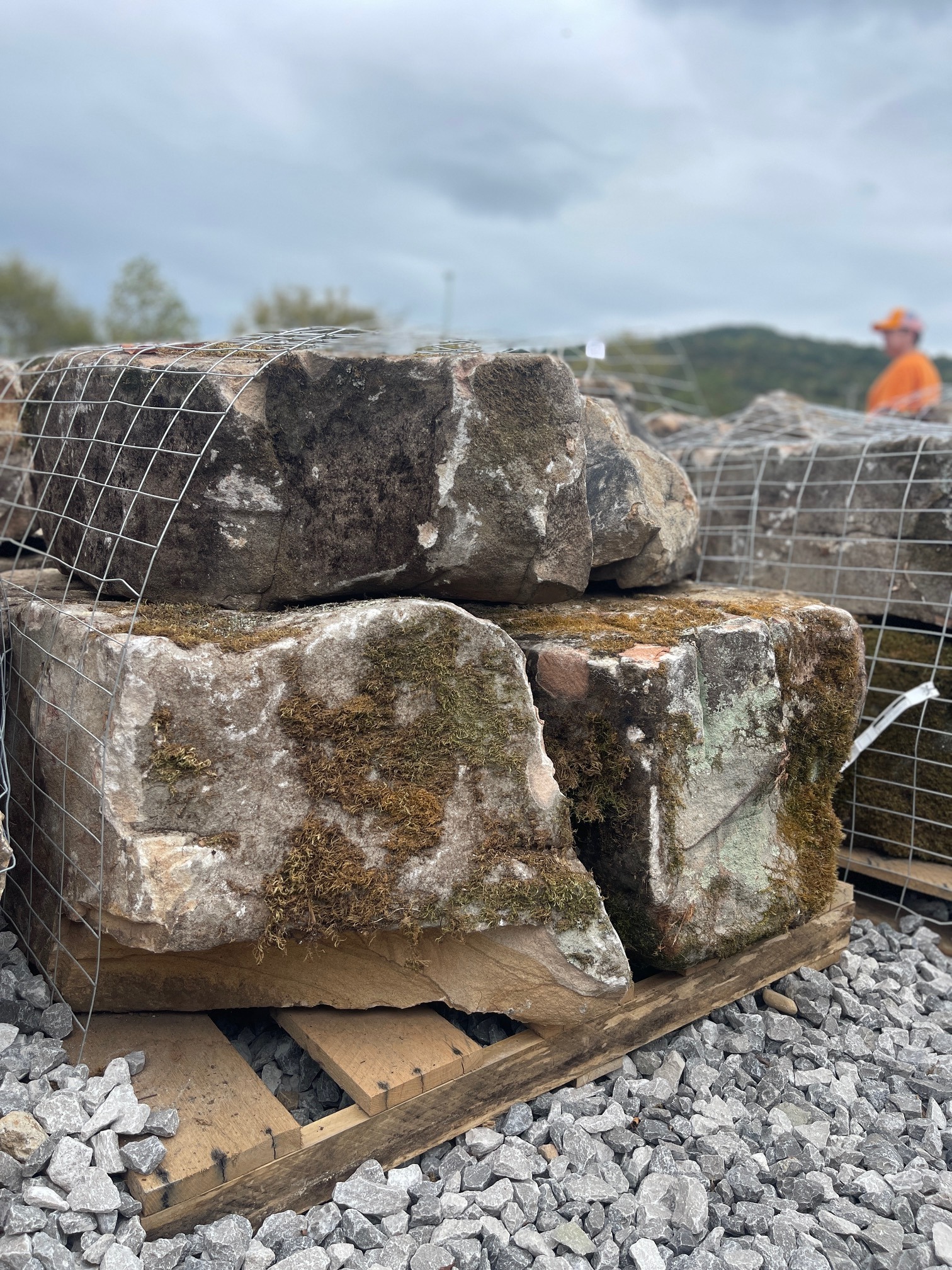 Rocas para Muro de Tennessee Tarima