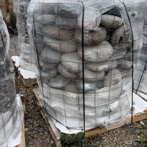 Rainbow Flat Mexican Beach Pebbles 2-4 in. Pallet
