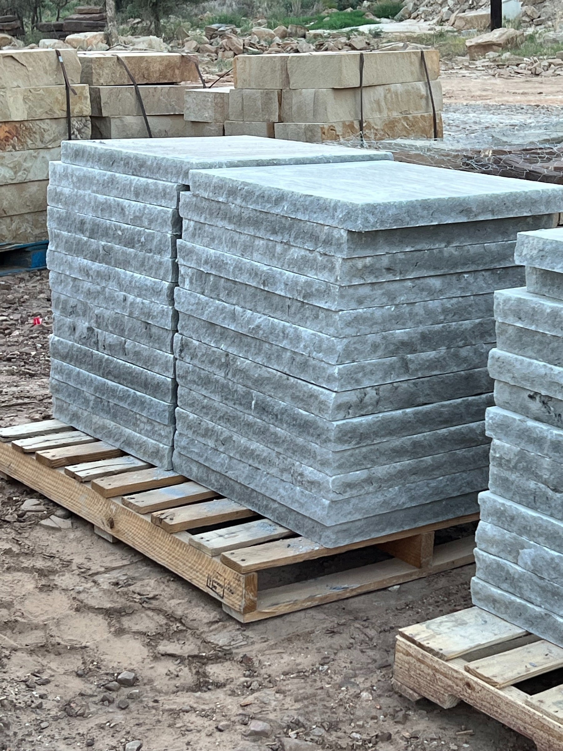 Piedras de Paso / Remates de Muro de Texas 12x12
