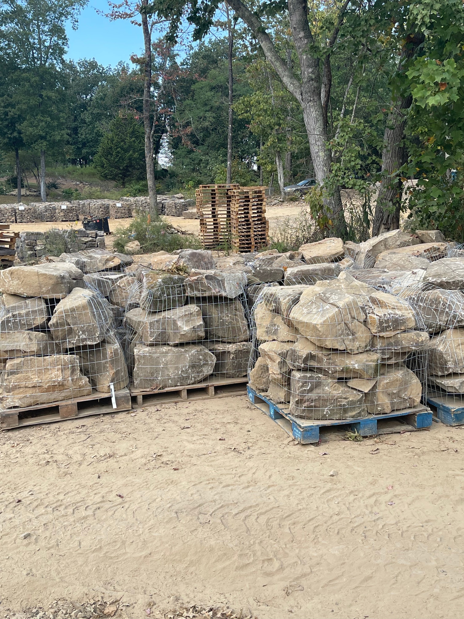 Tarima de Rocas de Paisajismo de Alabama