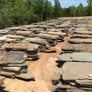Oklahoma Flagstone Slabs (Brown) 1 1/2-2 in. Pallet