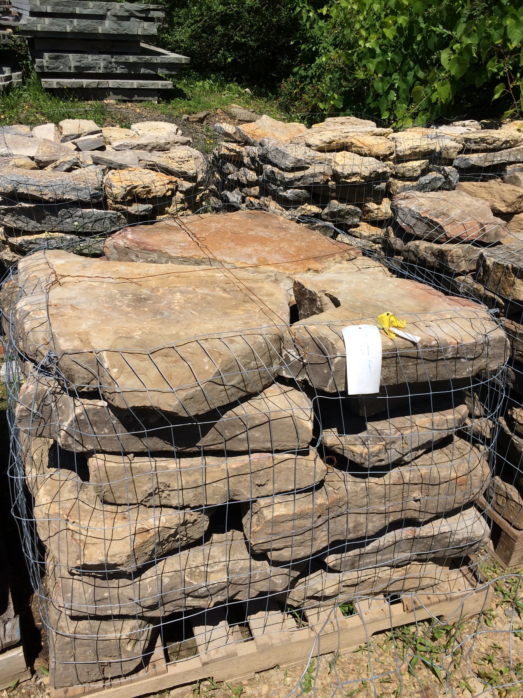 Piedra de Campo de Tennessee - Tarima Mediana Larga