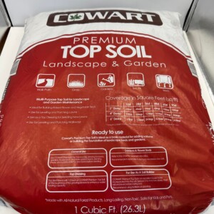 Premium Top Soil - Bags (1 Cu Ft)