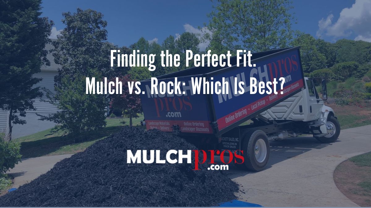 Finding the Perfect Fit. Mulch vs. Rock: Which Is Best?