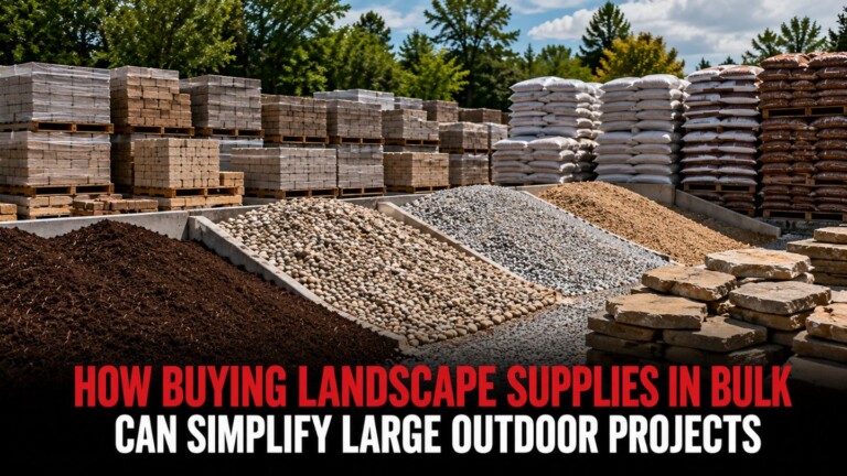 How Buying Landscape Supplies in Bulk Can Simplify Large Outdoor Projects