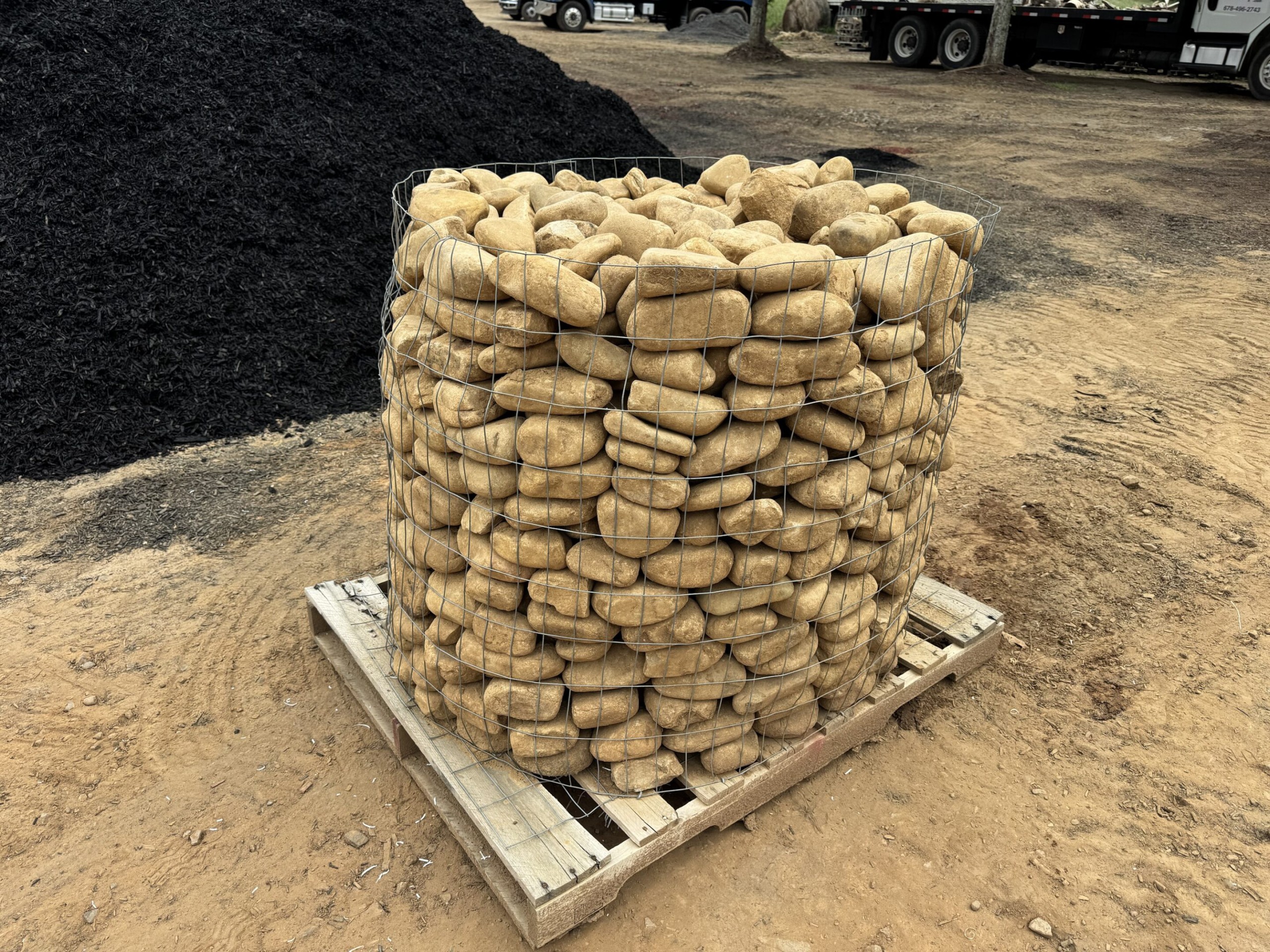 Piedra de Río: Planas Pequeñas - Pallet