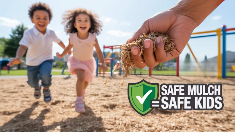 top reasons to choose kid safe playground mulch for a safer play environment