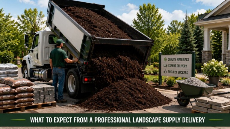 What to Expect from a Professional Landscape Supply Delivery