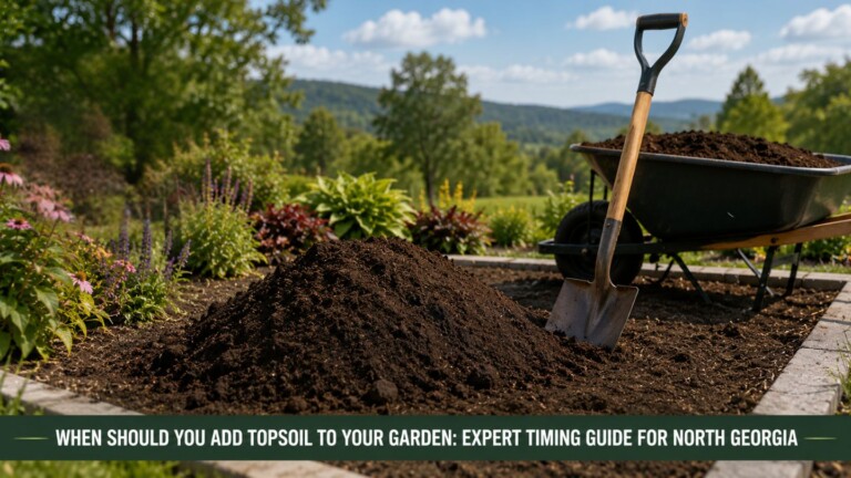 When Should You Add Topsoil to Your Garden: Expert Timing Guide for North Georgia